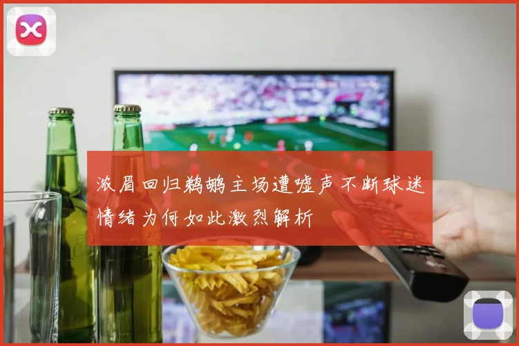 浓眉回归鹈鹕主场遭嘘声不断球迷情绪为何如此激烈解析